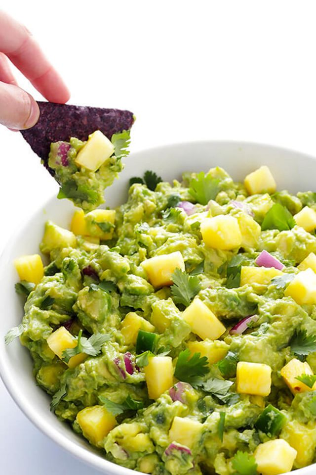 гуакамоле с ананасом фото