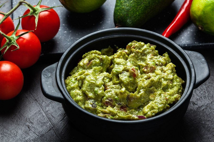 гуакамоле с яблоком фото